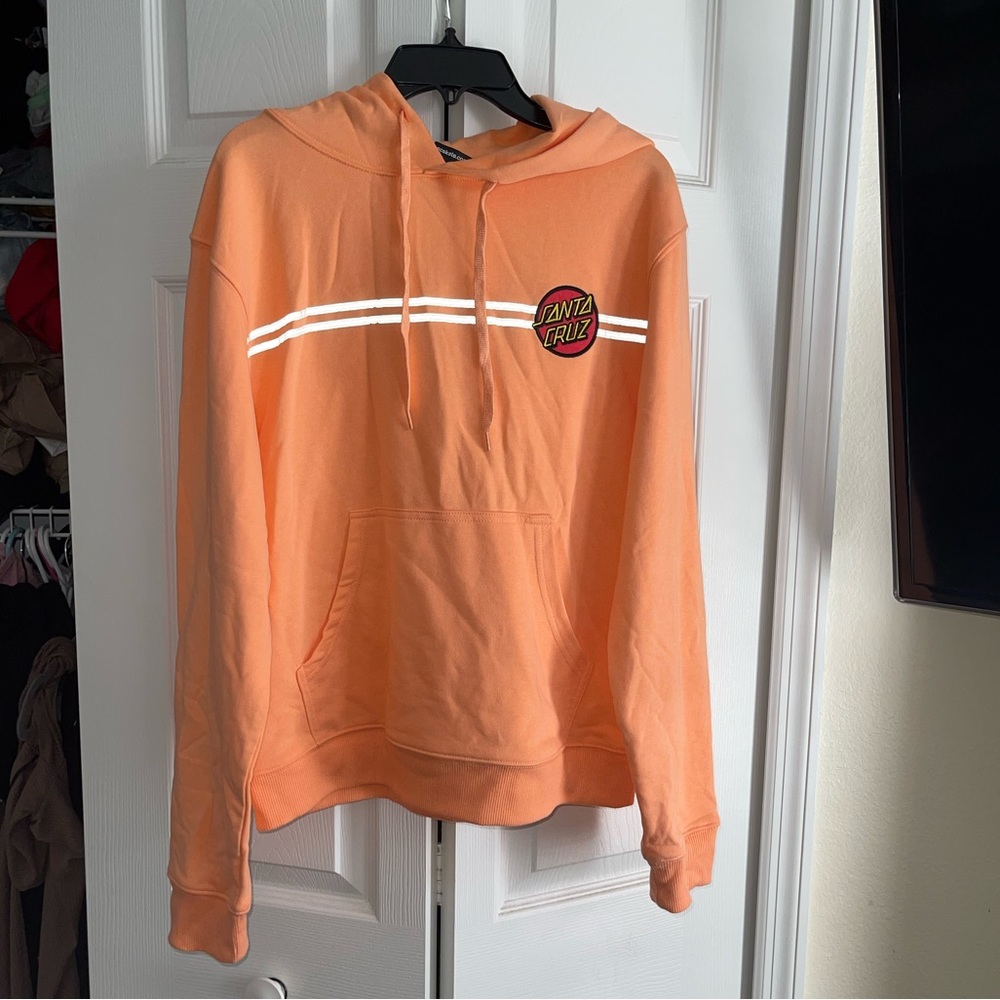 SANTA CRUZ- Brand new santa cruz reflective sweatshirt